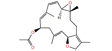 Sarcophytonoxide A